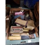 BOX LOT TO INCLUDE MEDICINE BOTTLES