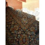 LARGE ANTIQUE WOOLEN RUG