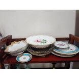 SHELF LOT OF ANTIQUE COLLECTORS PLATES