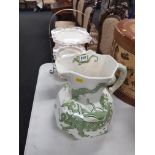 CAKE STAND MASONS JUG