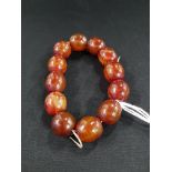 AGATE BEAD BRACELET