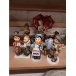 6 HUMMELL FIGURES