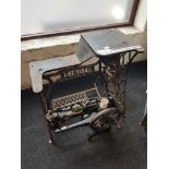 SEWING MACHINE AND BASE