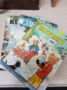 COLLECTION OLD RUPERT THE BEAR ANNUALS