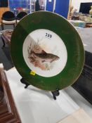 OLD MINTON FISH PLATE