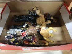 BOX OF COLLECTABLE FIGURES