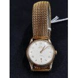 9 CARAT GOLD WATCH (NOT STRAP)