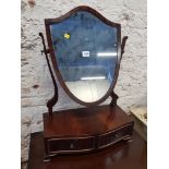 ANTIQUE TOILET MIRROR