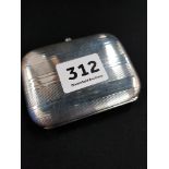 SILVER CIGARETTE CASE