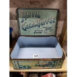 VINTAGE ANBIL CREAM TOFFEE TIN