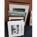 LARGE QUANTITY OF PRINTS, PICTURES AND PHOTOS