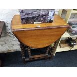 OAK DROP LEAF TABLES