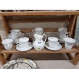 LARGE QUANTITY ROYAL DOULTON CARNATION TEA SET