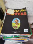 QUANTITY ROY OF THE ROVERS COMICS AND ANNUALS