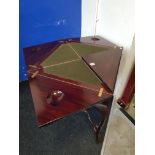 EDWARDIAN ENVELOPE GAMES TABLE