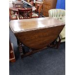 OAK DROP LEAF GATE LEG TABLE