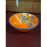 MID CENTURY SCHRAMBERG TIVOLI WEST GERMAN BOWL