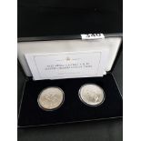 KING GEORGE V AND VI SILVER CROWN COLLECTION