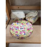 6 PIECES OF ROYAL WINTON CHINTZ WARE