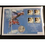 2016 US PRESIDENTIAL STATE VISIT COMMEMORATIVE SILVER COIN COVER