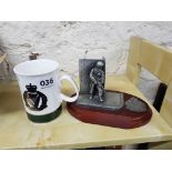 ROYAL IRISH REGIMENT FIGURE AND MUG