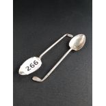 PAIR OF SPOONS GOLFING THEME SHEFFIELD 1913