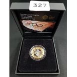 2008 UK OLYMPIC GAMES HANDOVER CEREMONY SILVER PROOF £2 COIN