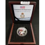 2016 DISPLAY SEASON RED ARROWS SILVER 1OZ COMMEMORATIVE COIN