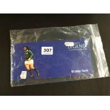 2 GEORGE BEST £5 NOTES + 1 ENVELOPE