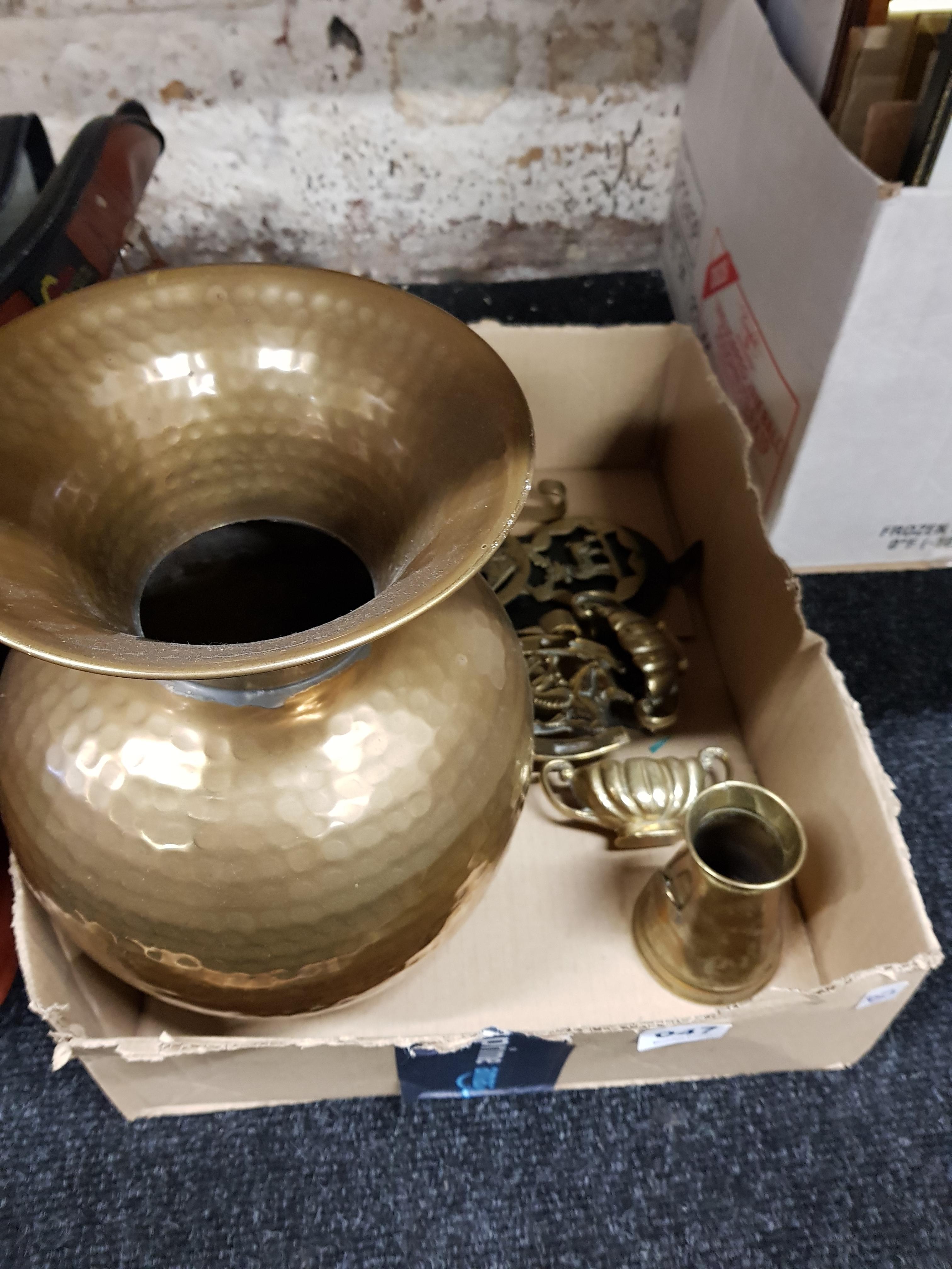 BOX OF BRASS