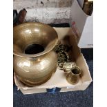 BOX OF BRASS