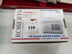 AS NEW 12 BAND WORLD ROBERTS RADIO