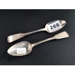 PAIR OF TEASPOONS DUBLIN 1816