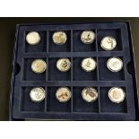 2012 $20 ROYAL CANADIAN SILVER 12 PIECE COIN COLLECTION