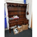 ANTIQUE OAK WELSH DRESSER