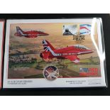 THE RED ARROWS 2016 DISPLAY SEASON COMMEMORATIVE SILVER COVER