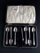 CASED SILVER CUTLERY