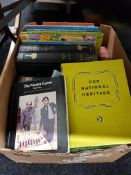 BOX OD OLD BOOKS AND ANNUALS