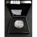 SILVER LION OF ENGLAND £5 COIN