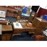 BEDSIDE LOCKER, CHEST OF DRAWERS AND DRESSING TABLE