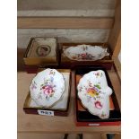 4 PIECES OF BOXED CROWN DERBY