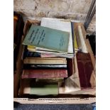 BOX OF OLD BOOKS