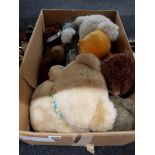 BOX OF TEDDY BEARS