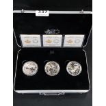 2016 $20 FINE SILVER COINS (3) AIRCRAFT OF THE FIRST WORLD WAR