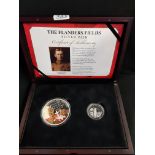 THE FLANDERS FIELDS SILVER PAIR $50 AND $20
