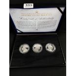 THE PLATINUM WEDDING ANNIVERSARY HISTORIC SILVER PROOF SET