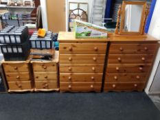 5 PIECES OF ONE BEDROOM FURNITURE