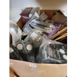 LARGE BOX OF TOOLS AND ACCESSORIES