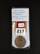 MILITARY TEMPRANCE MEDAL