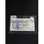 BANK OF IRELAND U/C £5 NOTE